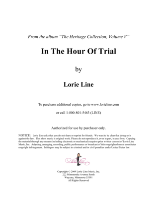 Book cover for In The Hour Of Trial