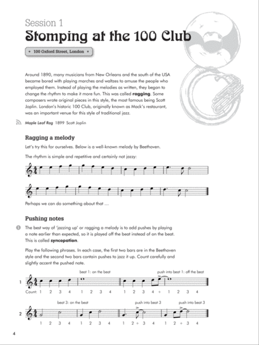 How to Play Jazz Saxophone Saxophone scores gallery preview page 2