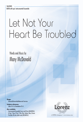 Book cover for Let Not Your Heart Be Troubled