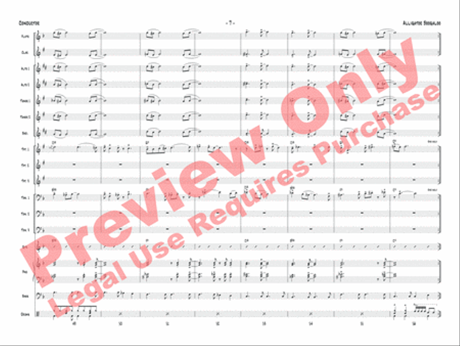 Alligator Boogaloo Jazz Ensemble scores gallery preview page 10