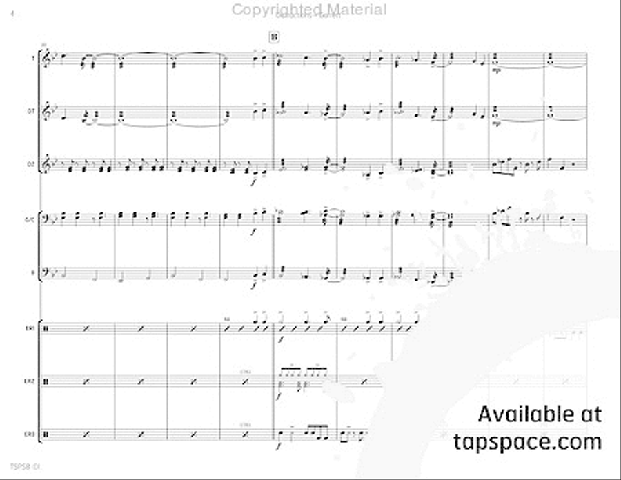Distractions Steel Drum Band scores gallery preview page 7