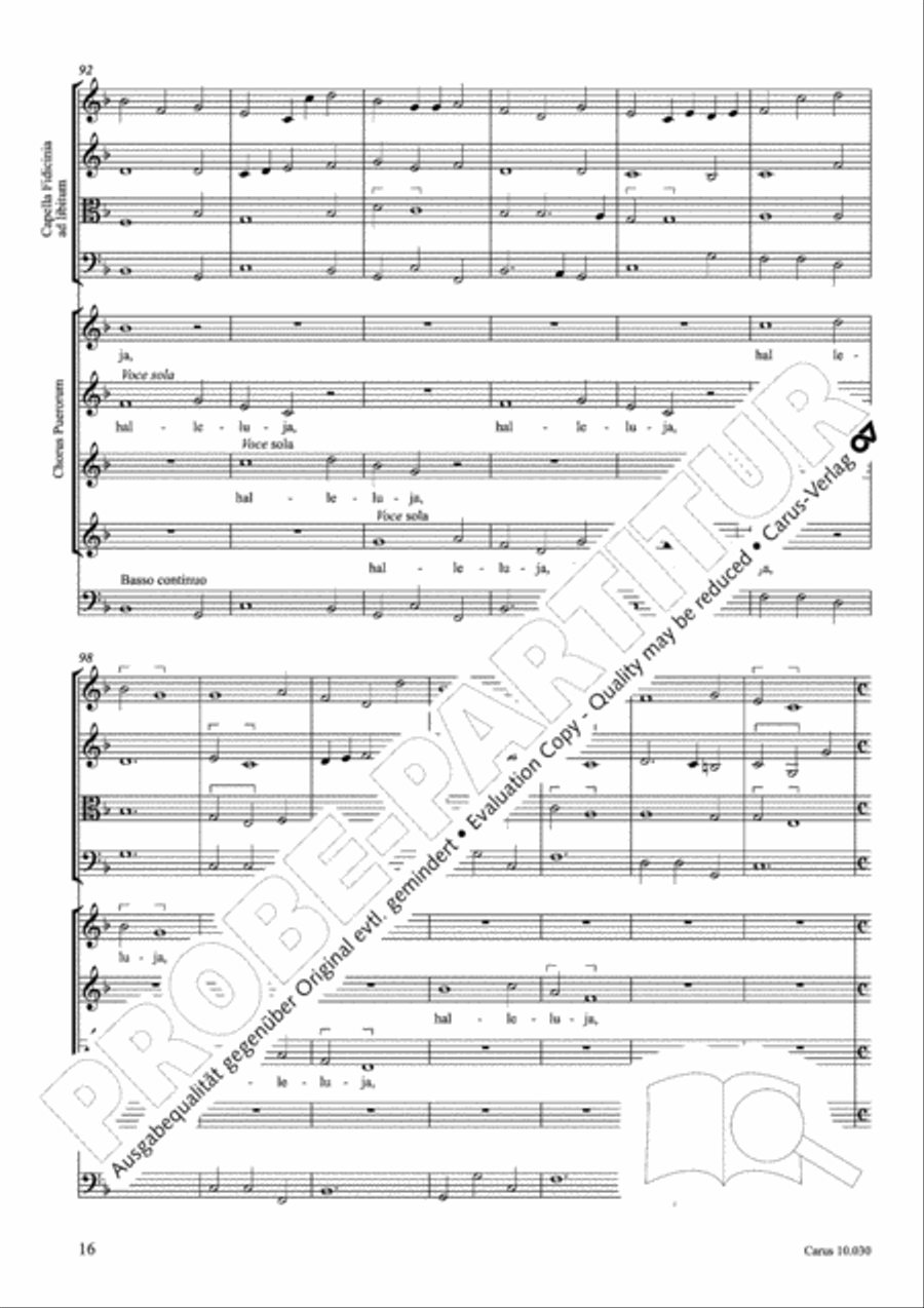 Come, Holy Ghost, God and Lord (Komm, Heiliger Geist, Herre Gott) 4-Part scores gallery preview page 17