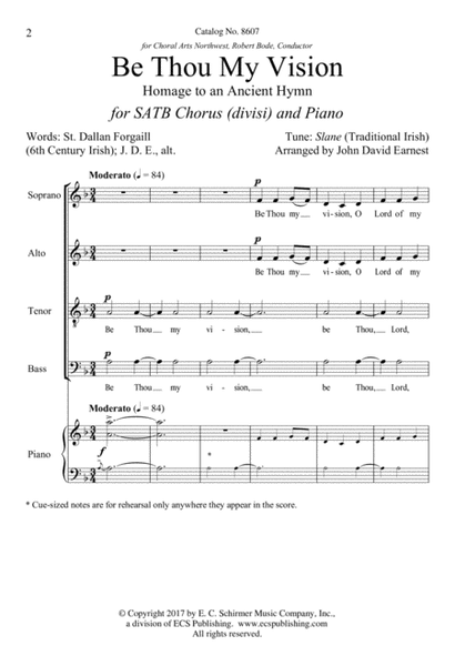 Be Thou My Vision: Homage to an Ancient Hymn (Downloadable)