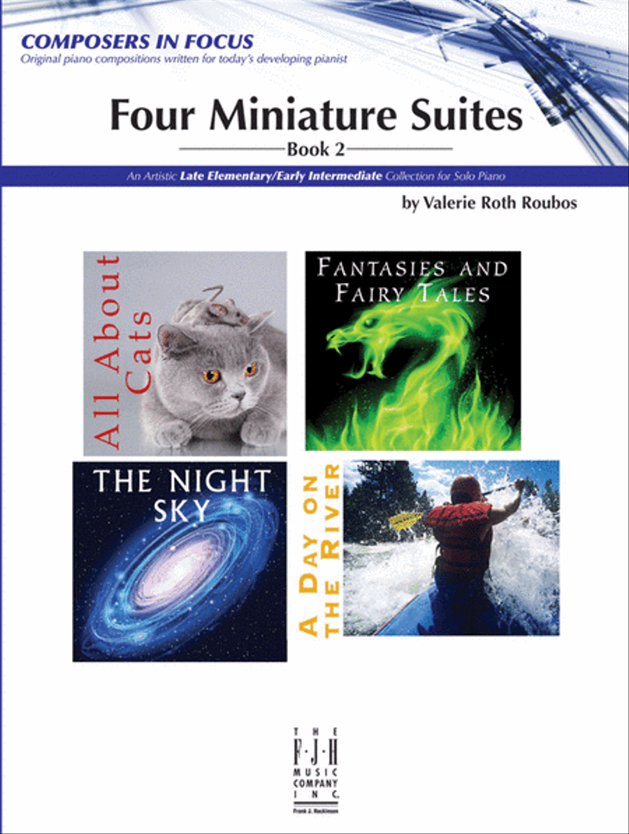 Four Miniature Suites, Book 2 Easy Piano scores gallery preview page 1