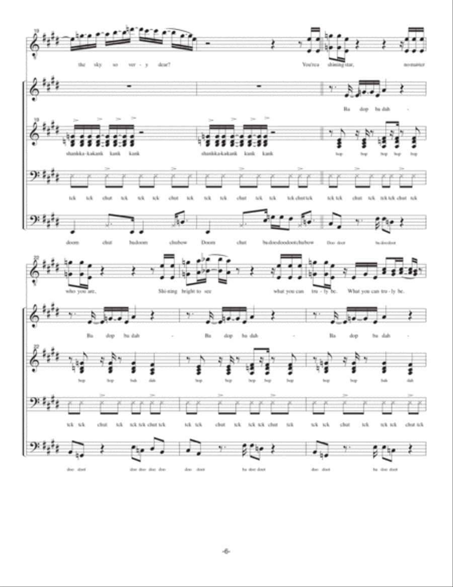 Shining Star Shining Star 4-Part scores gallery preview page 6