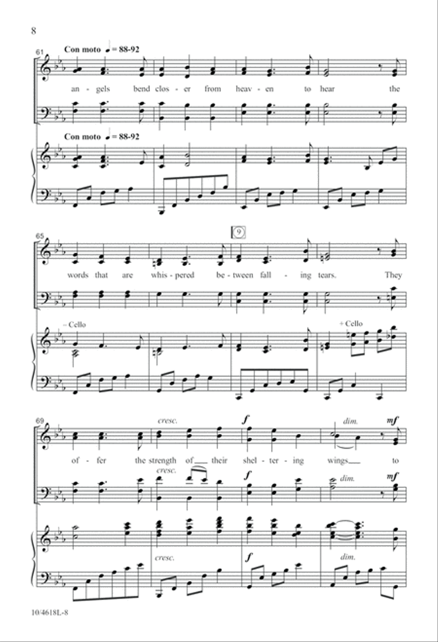 Wait With Me 4-Part scores gallery preview page 9