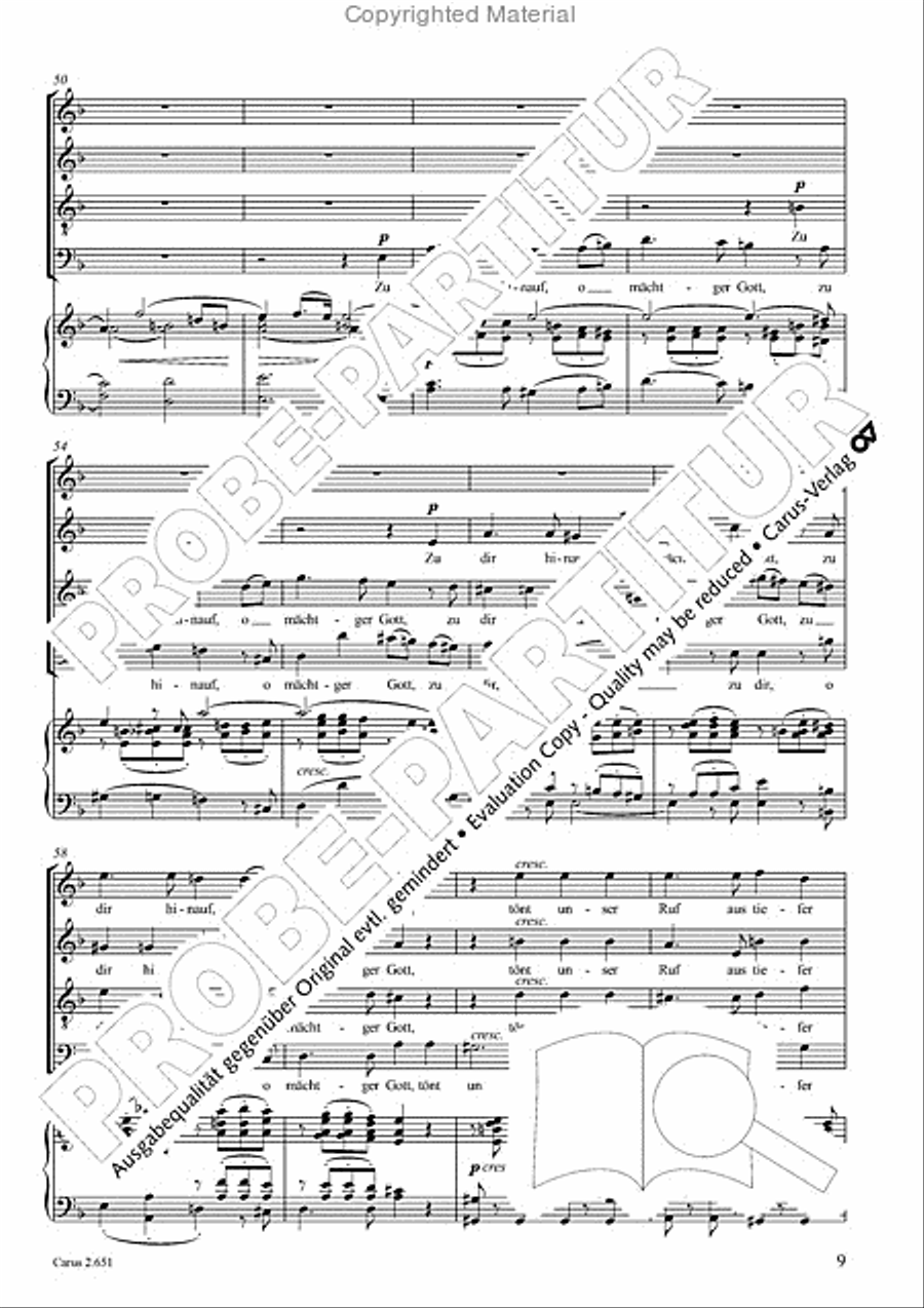 Choral collection Great Opera Choruses - Richard Wagner (choir & piano) Choir scores gallery preview page 10