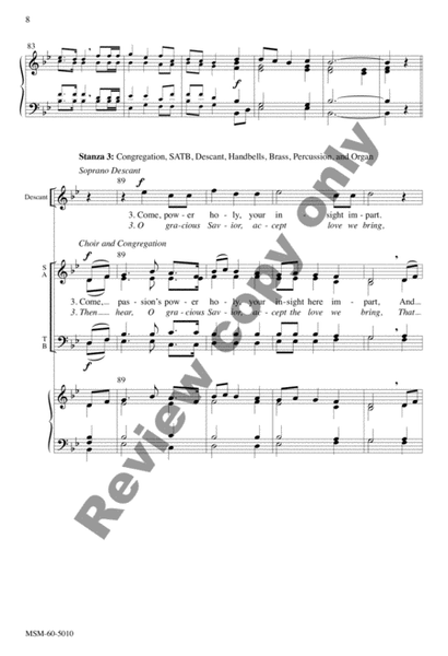 O Spirit All-Embracing: O God Beyond All Praising (Choral Score) image number null