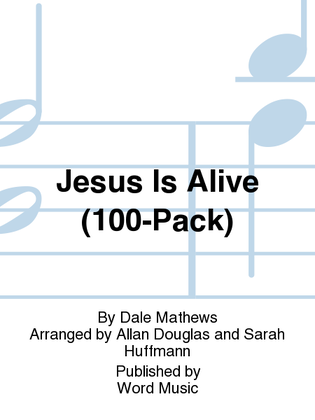 Book cover for Jesus Is Alive - Bulletins (100-pak)
