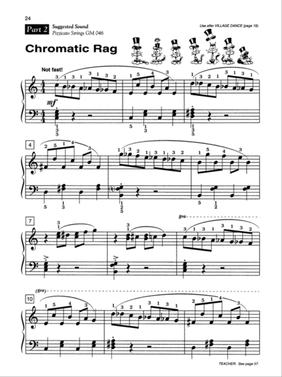 Alfred's Basic Piano Course Ensemble Book, Level 3 Piano Method scores gallery preview page 4