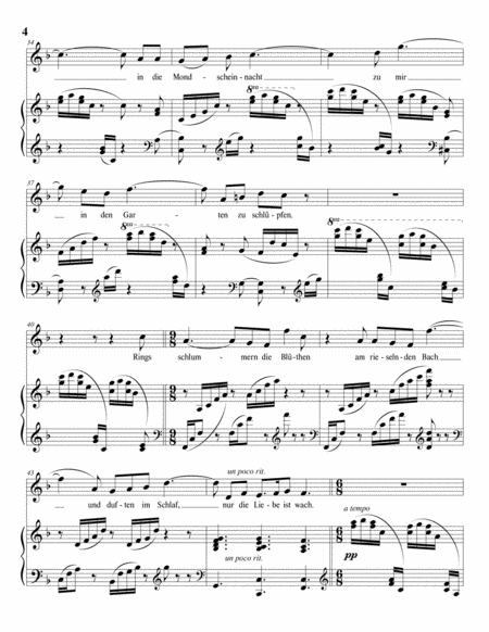 STRAUSS: Ständchen, Op. 17 no. 2 (transposed to F major)