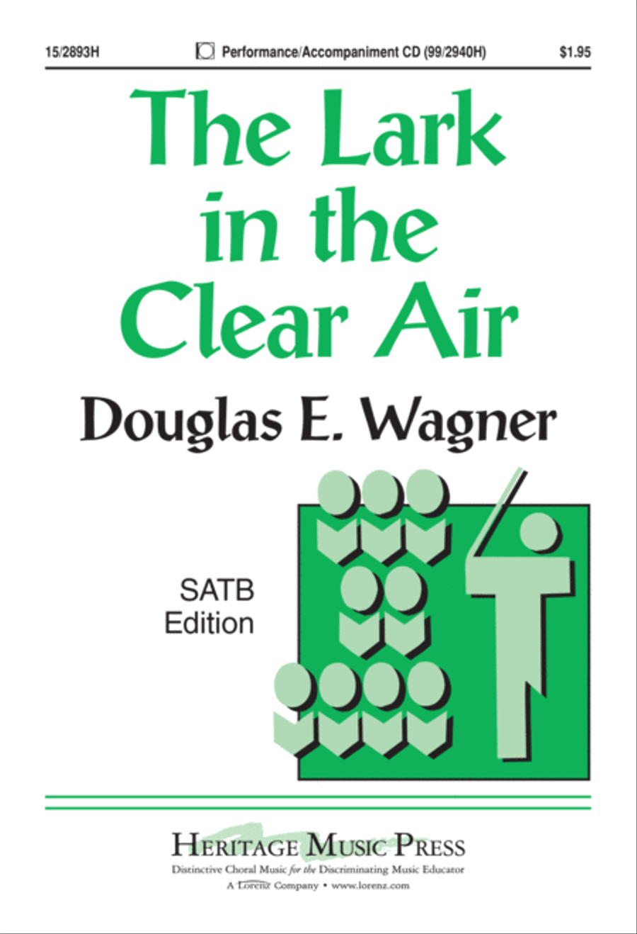 The Lark in the Clear Air 4-Part scores gallery preview page 1