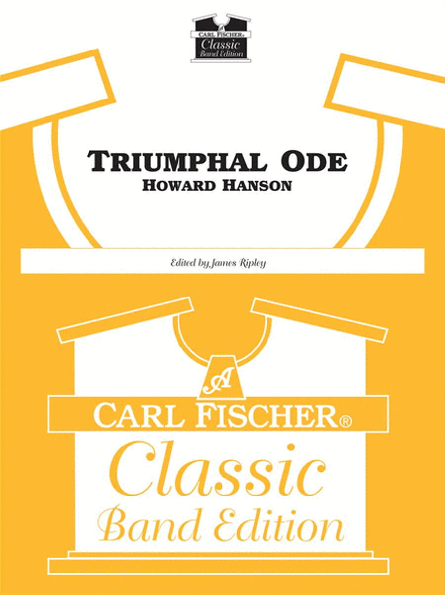 Triumphal Ode Concert Band scores gallery preview page 1