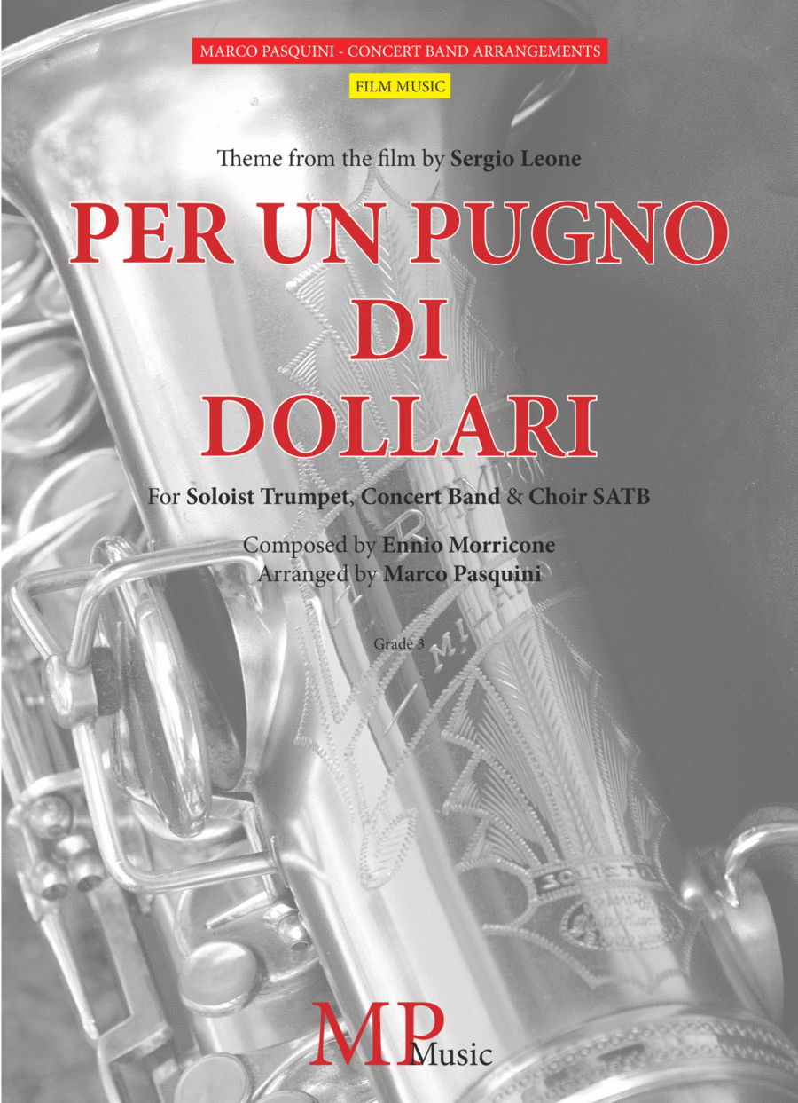 Per Un Pugno Di Dollari Concert Band scores gallery preview page 1