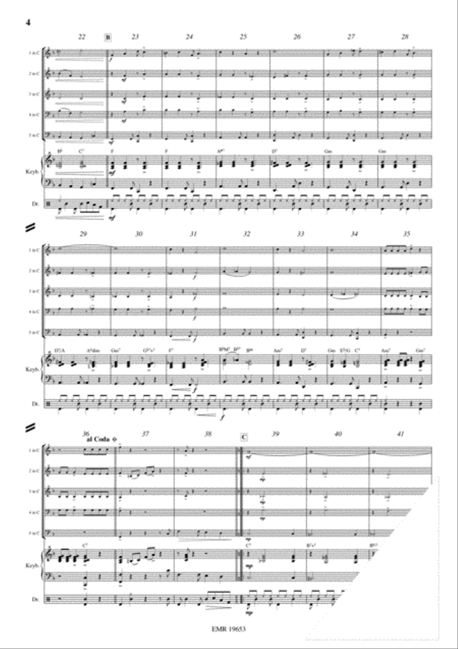 Latino Woodwind Quintet scores gallery preview page 4