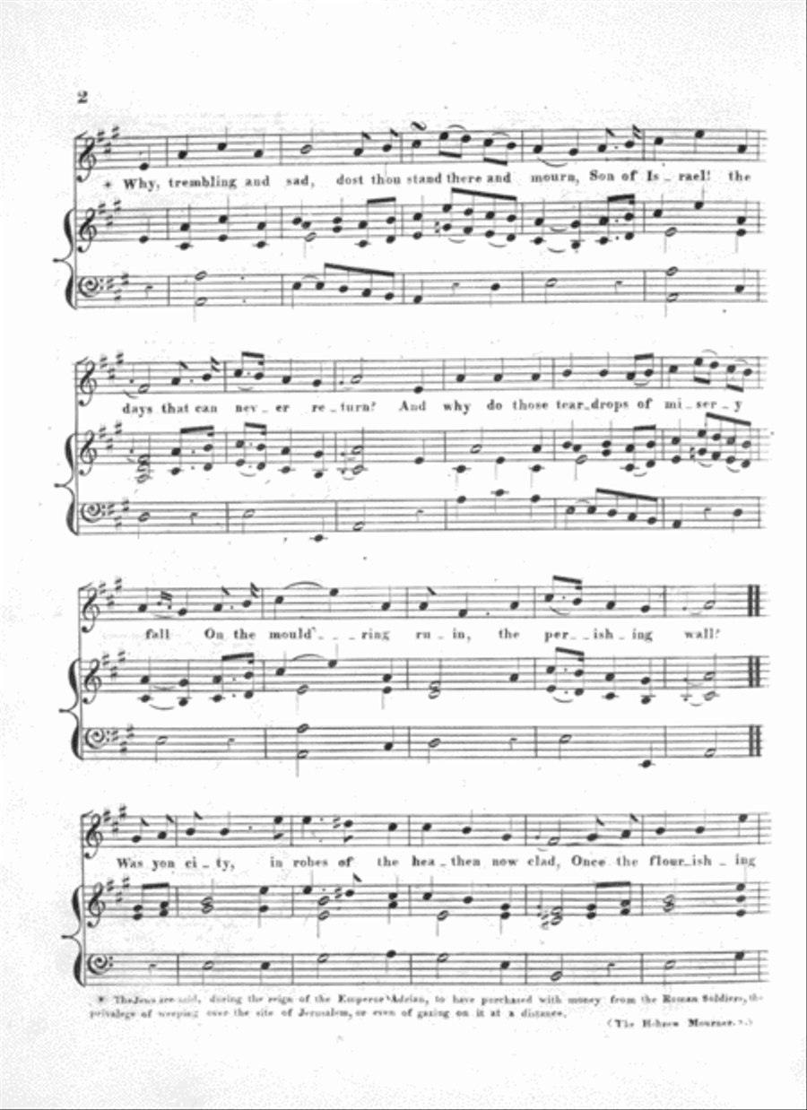 The Hebrew Mourner Voice scores gallery preview page 2