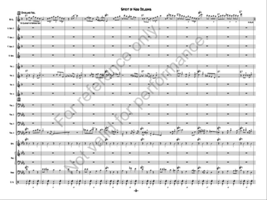 Spirit of New Orleans Spirit of New Orleans Jazz Ensemble scores gallery preview page 7