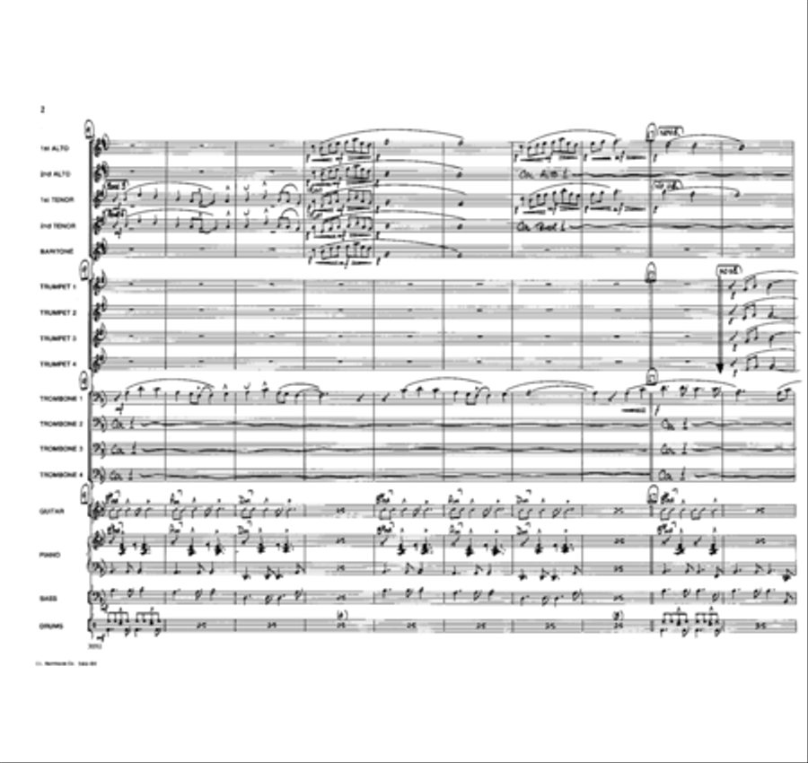 Alien Jazz Ensemble scores gallery preview page 3