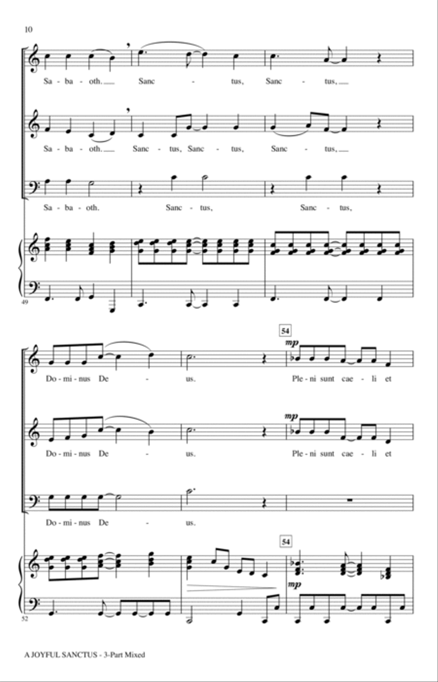 A Joyful Sanctus