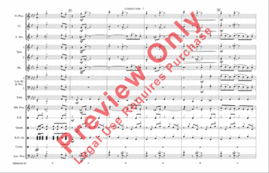 Moondance Moondance Marching Band scores gallery preview page 8