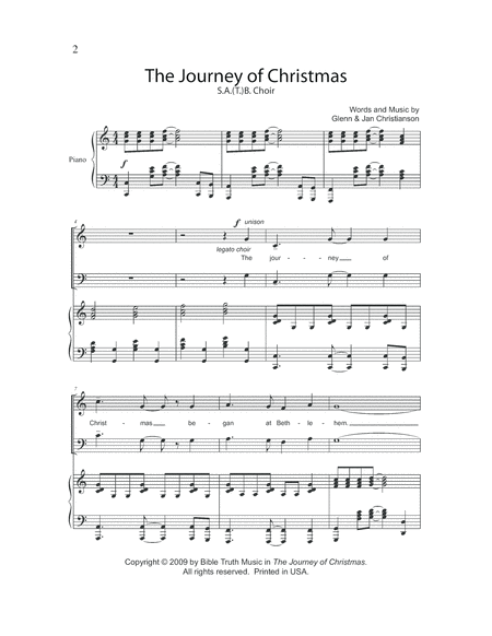 The Journey Of Christmas - Christmas Cantata image number null
