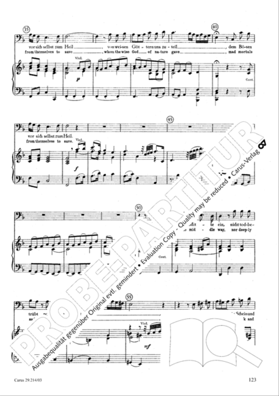 L'Allegro, il Pensieroso ed il Moderato TB scores gallery preview page 124