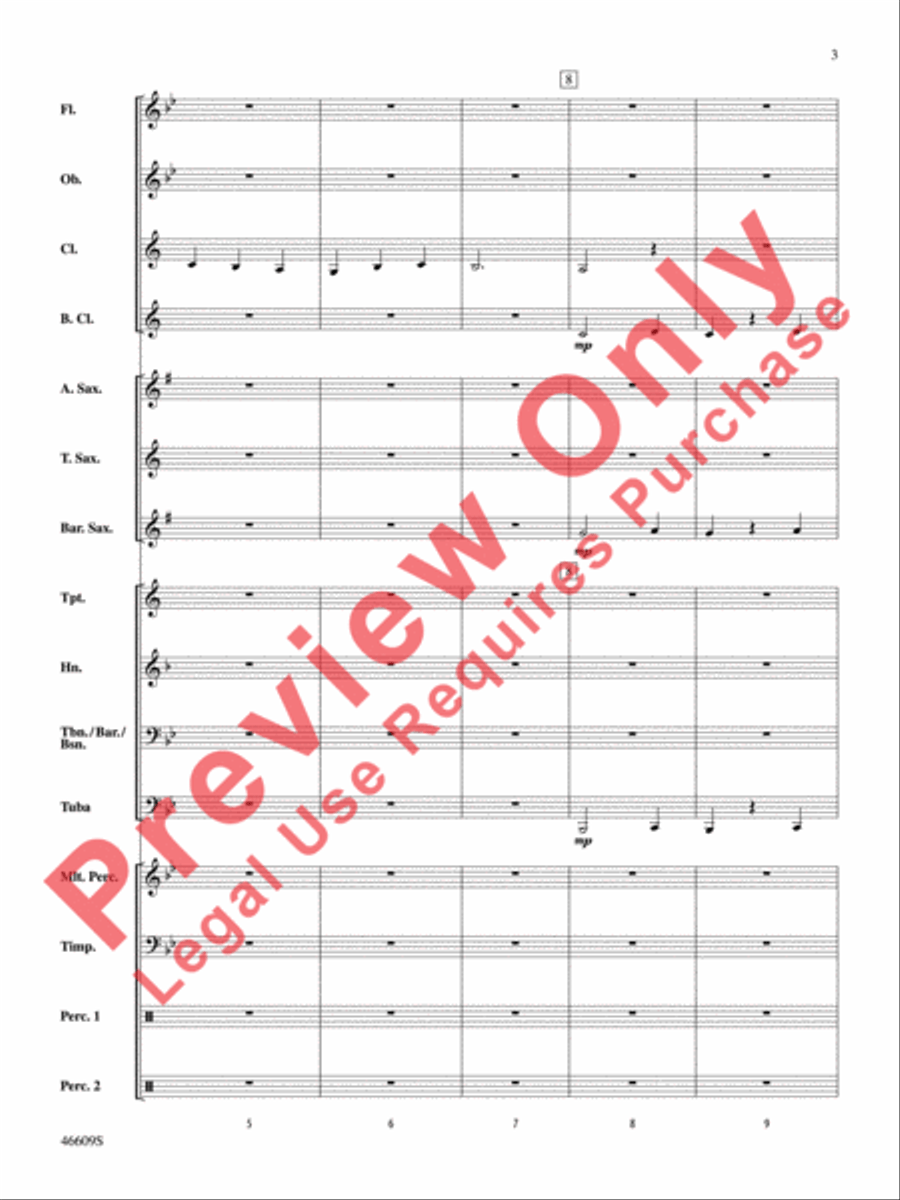 A (Very) Short History of Music Concert Band scores gallery preview page 4