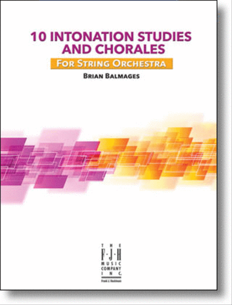 10 Intonation Studies and Chorales String Orchestra scores gallery preview page 1