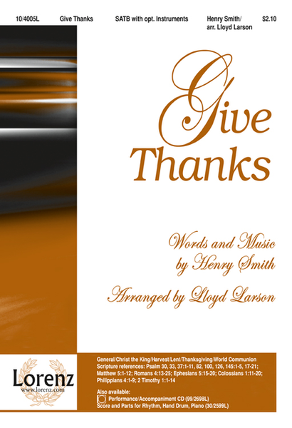 Give Thanks image number null