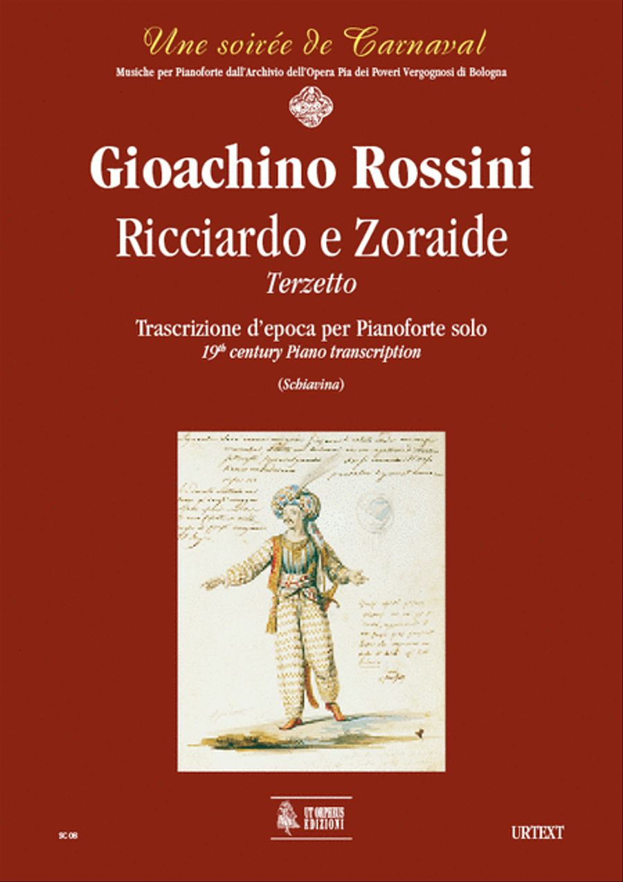 Ricciardo e Zoraide. Terzetto. Early transcription for Piano image number null