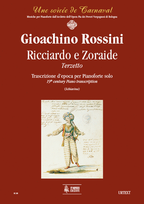 Ricciardo e Zoraide. Terzetto. Early transcription for Piano