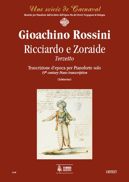 Ricciardo e Zoraide. Terzetto. Early transcription for Piano image number null