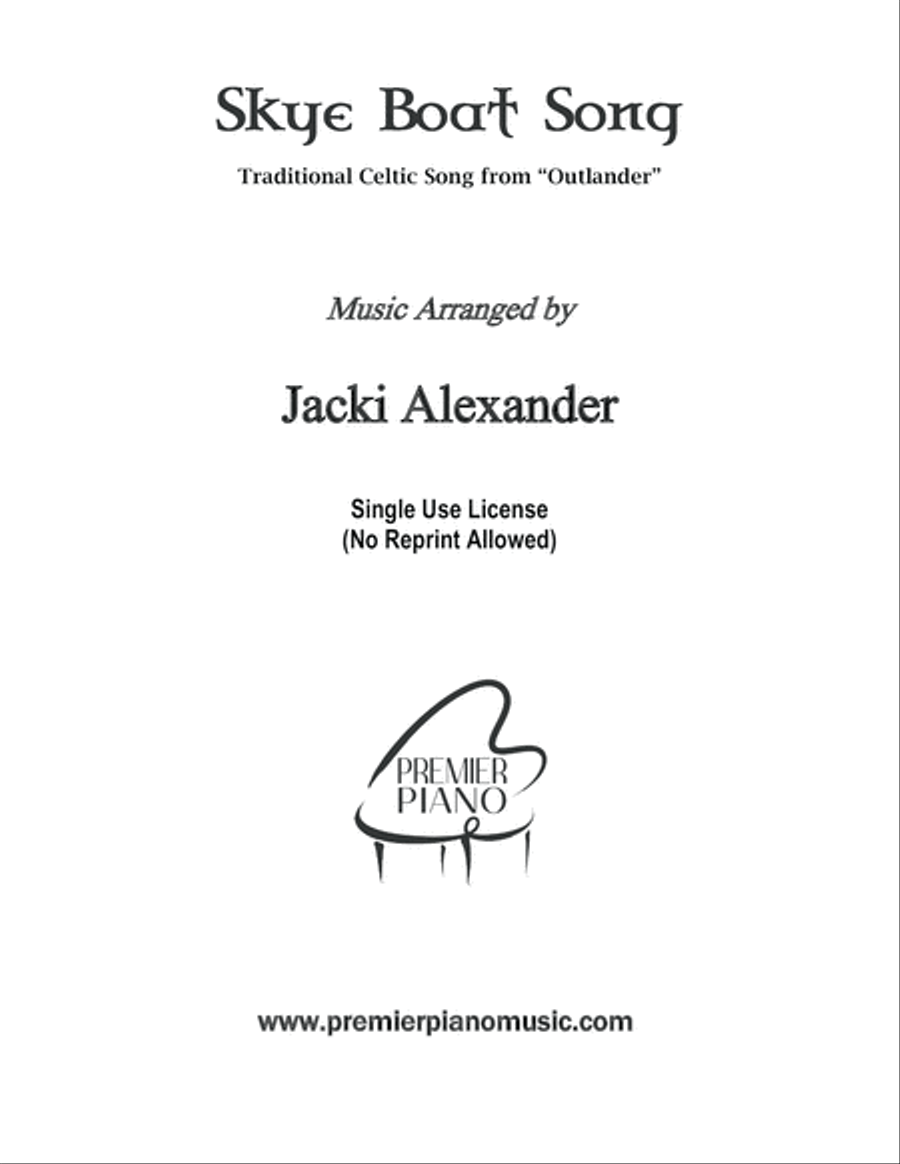 Skye Boat Song Piano Solo scores gallery preview page 2