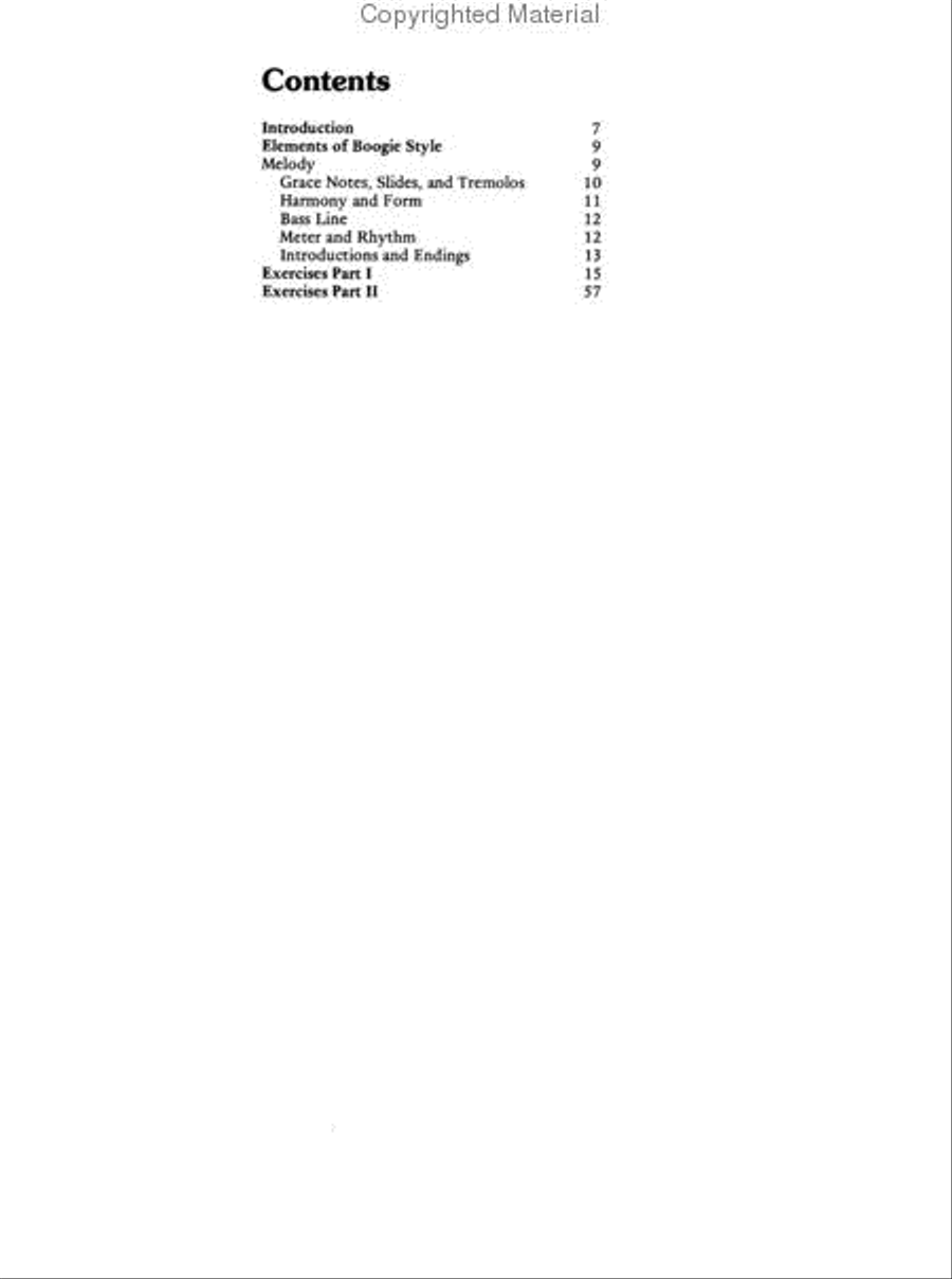 Boogie-Woogie Hanon: Progressive Exercises Piano Method scores gallery preview page 2
