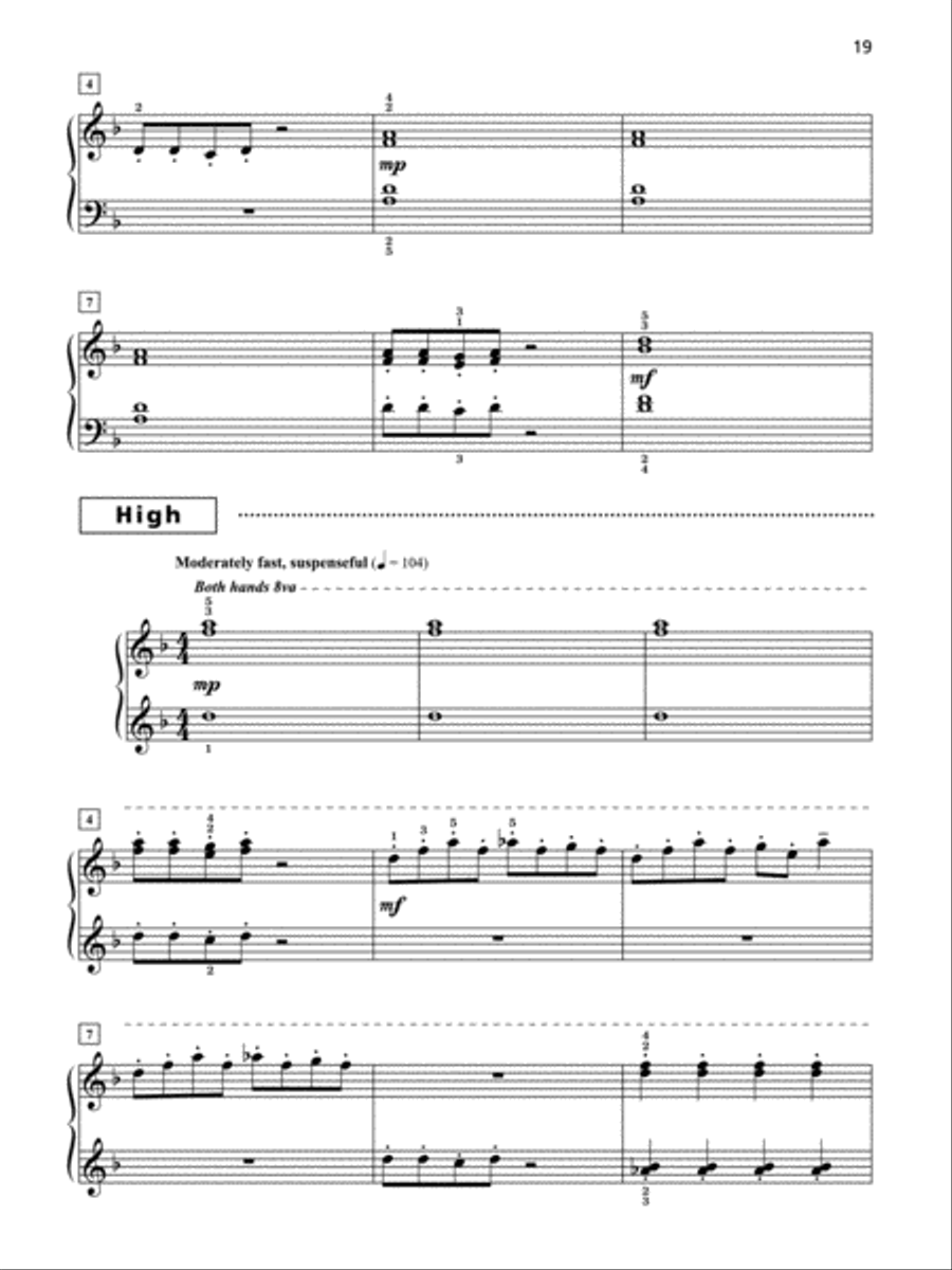 Grand Trios for Piano, Book 4 Small Ensemble scores gallery preview page 3