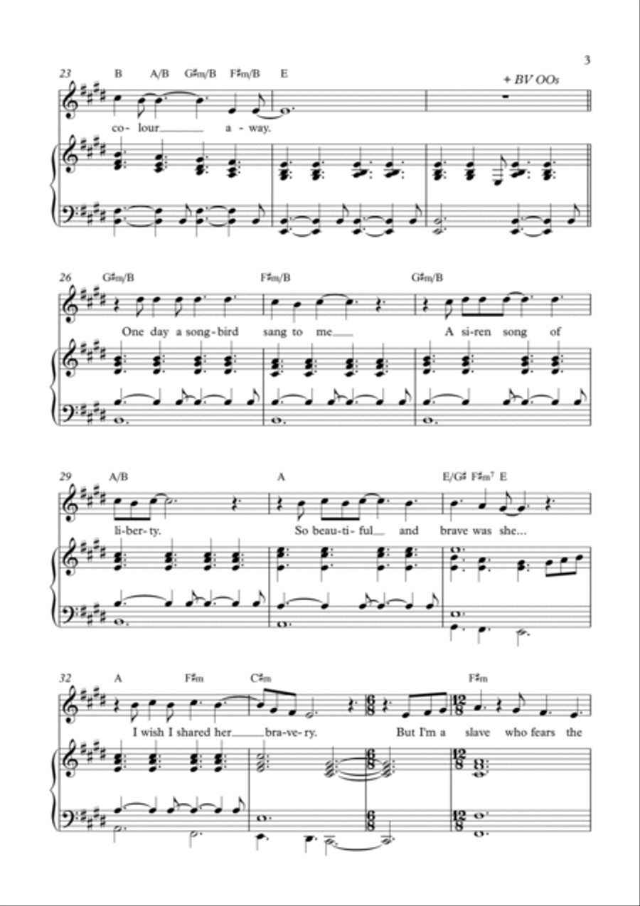 THE AVENUE Tenor Voice scores gallery preview page 3
