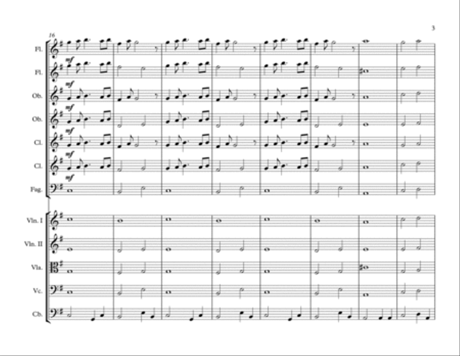 Bachata Rosa Full Orchestra scores gallery preview page 3