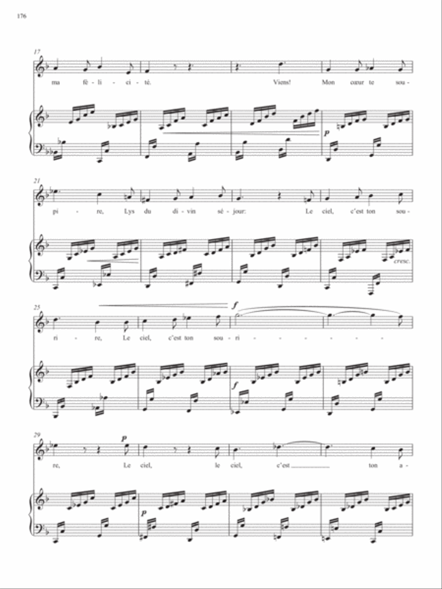 Op. 1, No. 7: Dans un songe enchant√© from Songs of Gouvy, V2 Voice Solo scores gallery preview page 4
