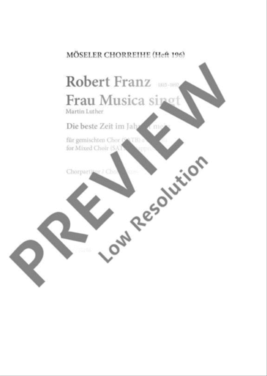 Mrs music sings 4-Part scores gallery preview page 2