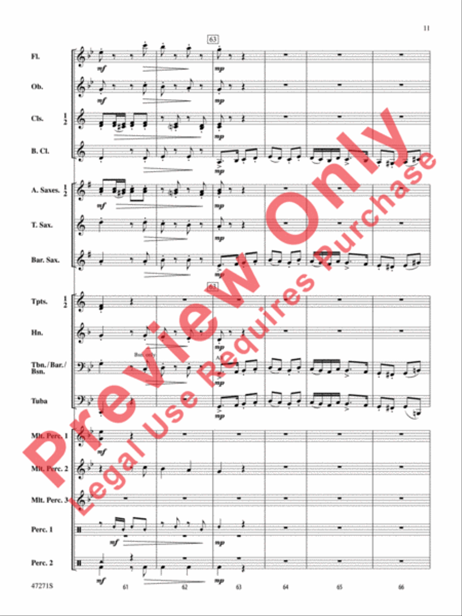 'Tis the Season 'Tis the Season Concert Band scores gallery preview page 12