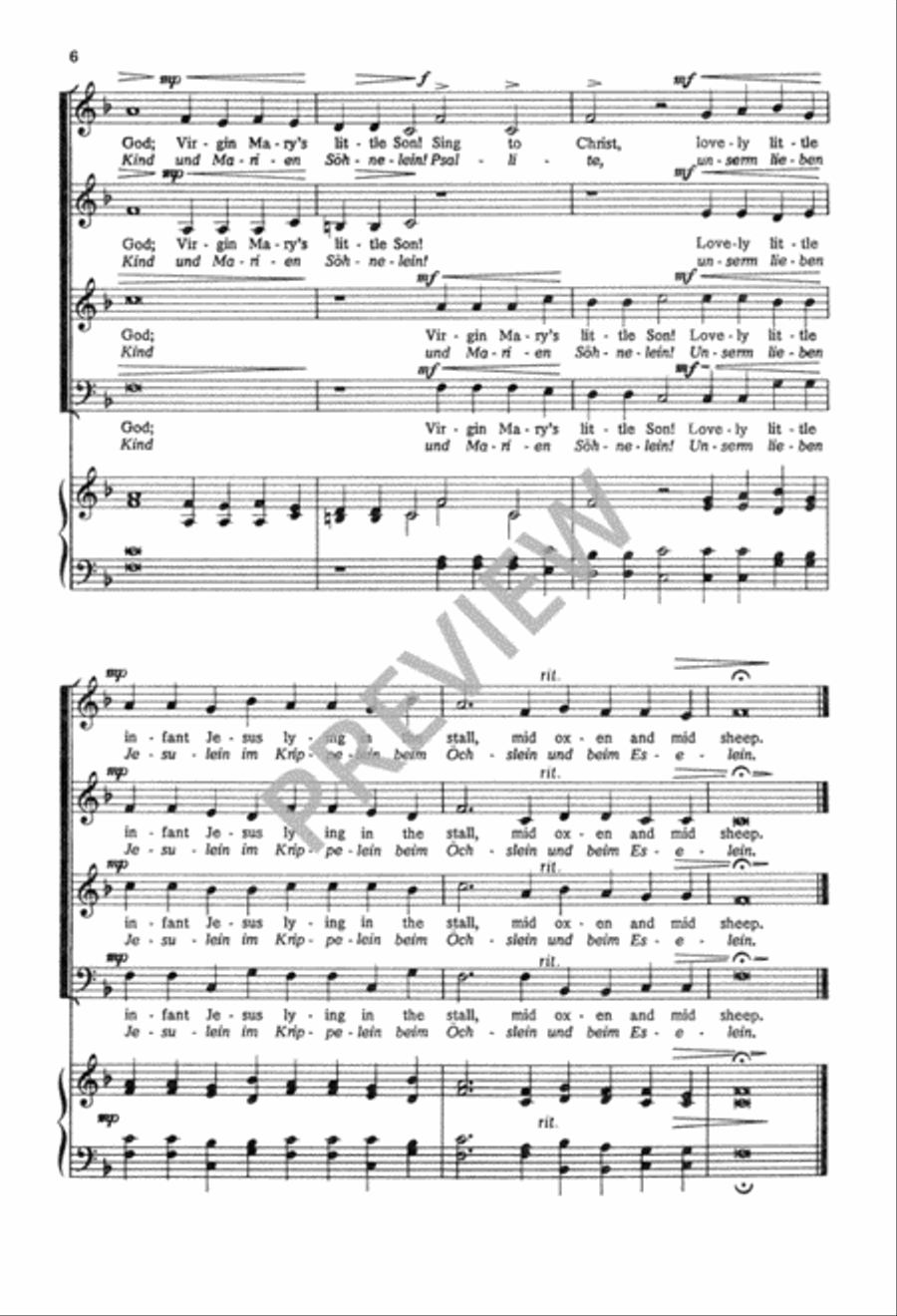 Psallite Ungenito Psallite Ungenito 4-Part scores gallery preview page 7