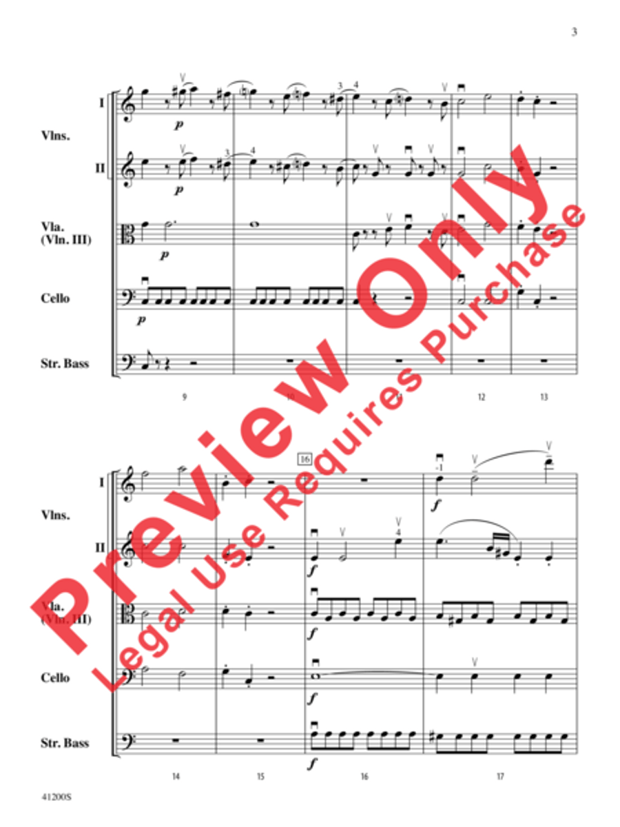 Allegro Molto String Orchestra scores gallery preview page 4