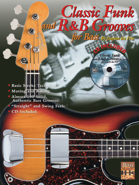 Classic Funk And Randb Grooves For Bass Cd Included
