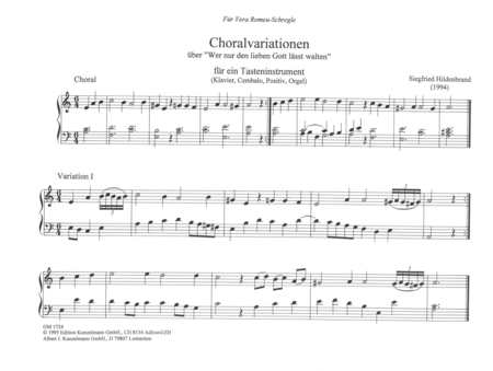 Choral variations