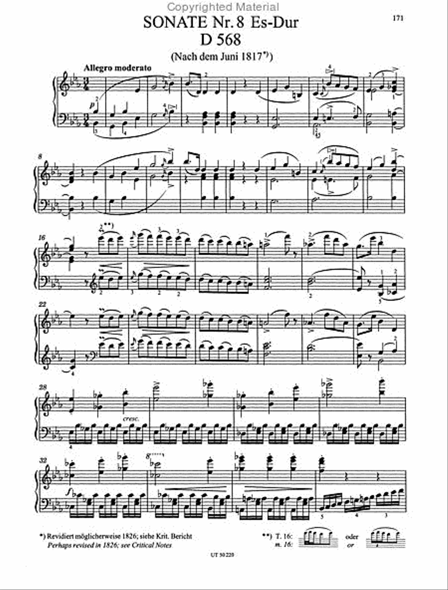 Complete Piano Sonatas, Vol 1 Chamber Music scores gallery preview page 6