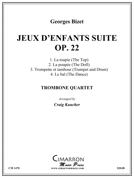 Jeux D'Enfants Suite, Op. 22