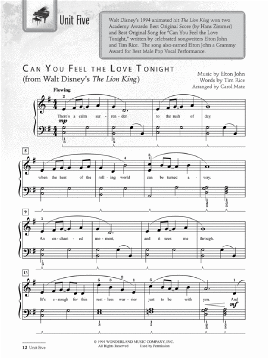 I Used to Play Piano -- 80s and 90s Hits Piano Method scores gallery preview page 8