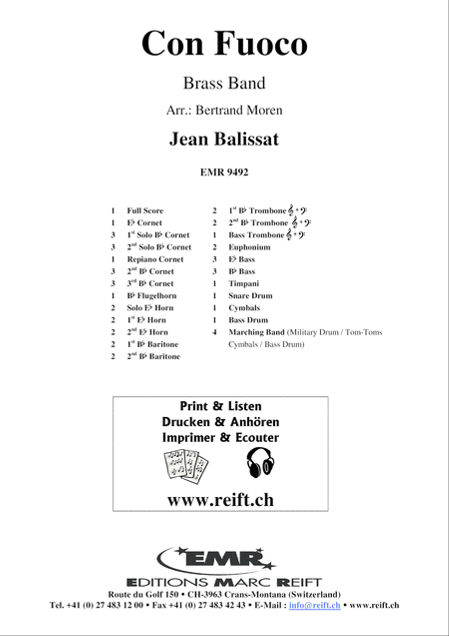 Con Fuoco Brass Band scores gallery preview page 2