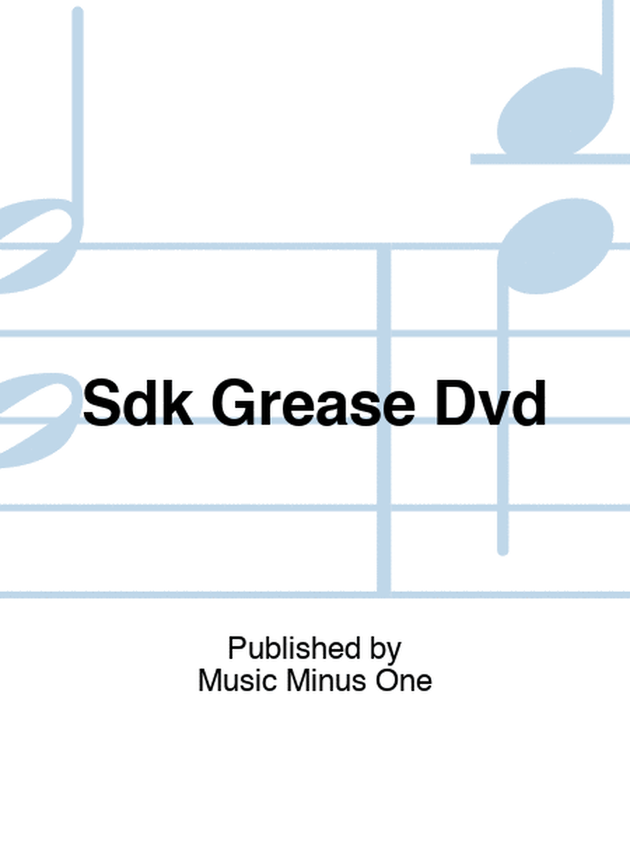 Sdk Grease Dvd