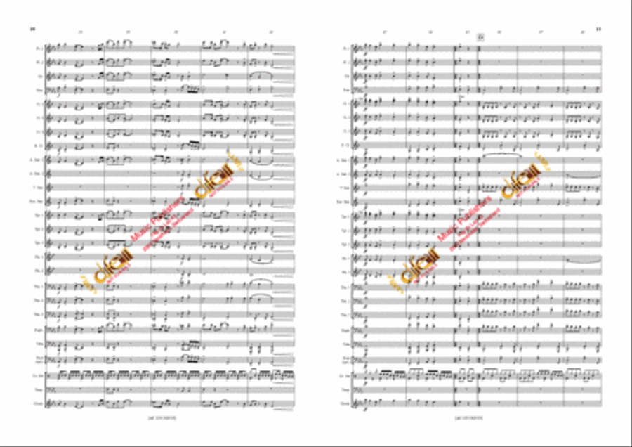 A-Team Concert Band scores gallery preview page 6